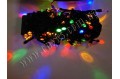 Гирлянда "Нить" Линза 220V 100pcs (чёрный/белый провод)